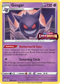 Gengar SWSH241 — SWSH Black Star Promos