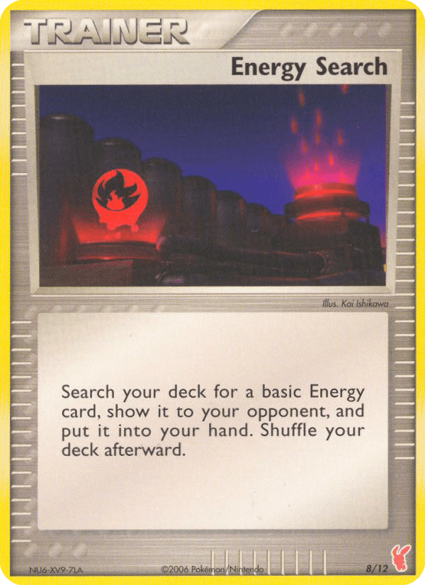 Carta Energy Search 8/12 do set EX Trainer Kit 2 Plusle — Pokémon TCG | Bynx