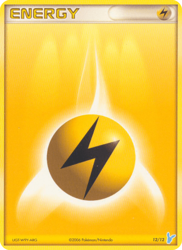 Carta Lightning Energy 12/12 do set EX Trainer Kit 2 Minun — Pokémon TCG | Bynx