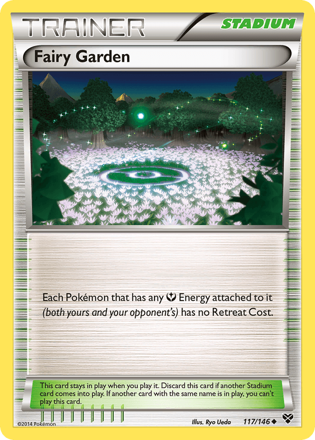 Carta Fairy Garden 117/146 do set XY — Pokémon TCG | Bynx