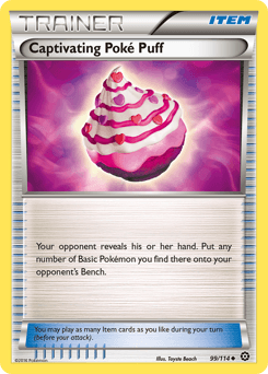 Captivating Poké Puff 99/114 — Cerco de Vapor