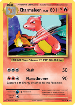Charmeleon 010/108 — Evolutions