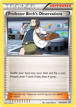 Professor Birch's Observations 134/160 — Conflito Primitivo