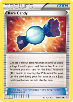 Rare Candy 135/160 — Conflito Primitivo