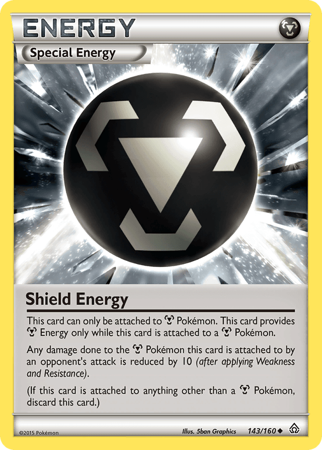 Carta Shield Energy 143/160 do set Primal Clash — Pokémon TCG | Bynx