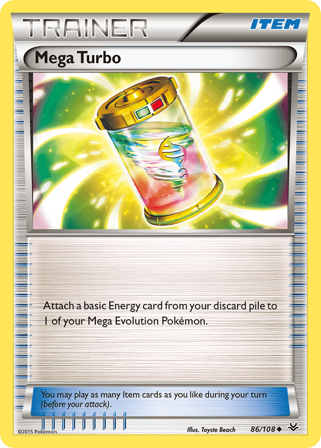 Carta Mega Turbo 86/108 do set Roaring Skies — Pokémon TCG | Bynx