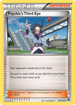 Psychic's Third Eye 108/122 — Turbo Colisão