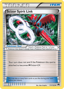 Scizor Spirit Link 111/122 — Turbo Colisão