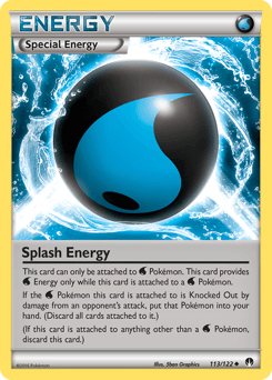 Splash Energy 113/122 — Turbo Colisão