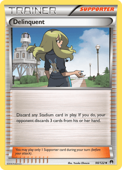Delinquent 98/122 — Turbo Colisão