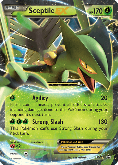 Carta Sceptile-EX XY53/211 do set XY Black Star Promos — Pokémon TCG | Bynx