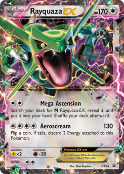 Rayquaza-EX XY66 — XY Black Star Promos