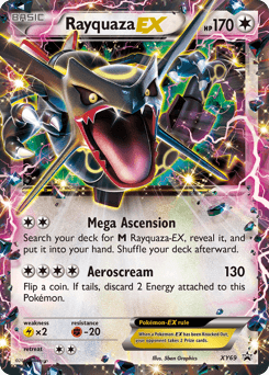 Rayquaza-EX XY69 — XY Black Star Promos
