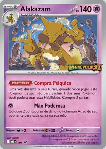 Alakazam 003 — Mega Evolution Promos