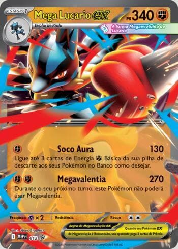 Mega Lucario ex 012 — Mega Evolution Promos