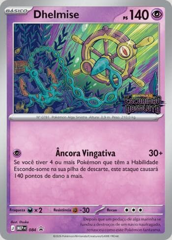 Carta Dhelmise #084 do set Mega Evolution Promos — Pokémon TCG | Bynx