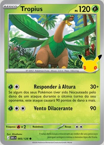 Tropius 005/128 — 30th Celebration