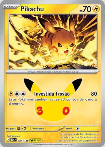Pikachu 024 — 30th Celebration