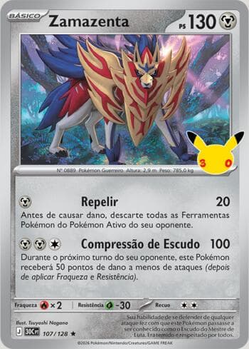 Zamazenta 107/128 — 30th Celebration
