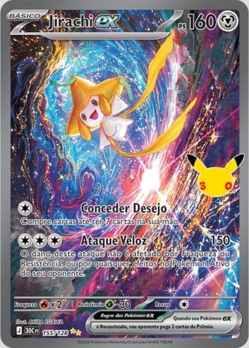 Jirachi ex 155 — 30th Celebration