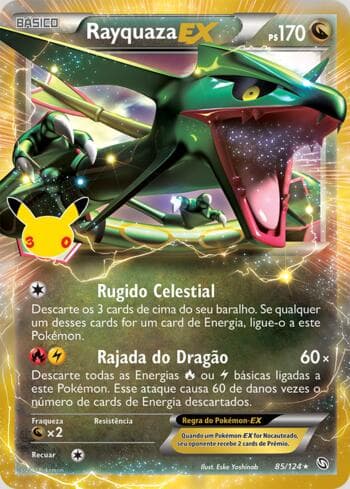 Rayquaza-EX 085/30 — 30th Celebration Classic Cards