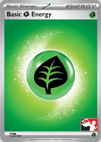 Grass Energy 001/80 — Play! Pokemon Prize Pack Series 9