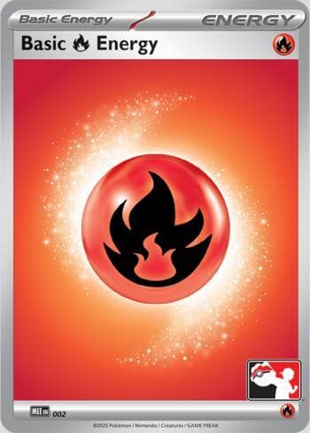 Carta Fire Energy 002/80 do set Play Pokemon Prize Pack Series 9 — Pokémon TCG | Bynx