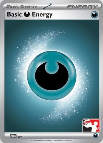 Carta Darkness Energy 007/80 do set Play Pokemon Prize Pack Series 9 — Pokémon TCG | Bynx