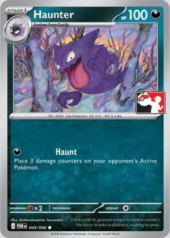 Haunter 049/80 — Play! Pokemon Prize Pack Series 9