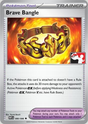 Brave Bangle 080/80 — Play! Pokemon Prize Pack Series 9