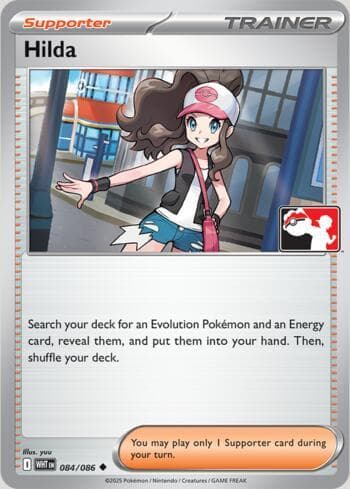 Carta Hilda 084/80 do set Play Pokemon Prize Pack Series 9 — Pokémon TCG | Bynx