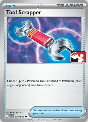 Carta Tool Scrapper 085b/80 do set Play Pokemon Prize Pack Series 9 — Pokémon TCG | Bynx