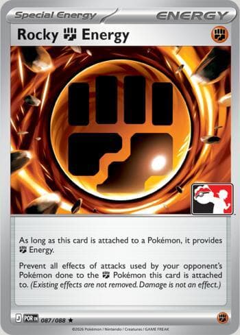 Carta Rocky F Energy 087b/80 do set Play Pokemon Prize Pack Series 9 — Pokémon TCG | Bynx