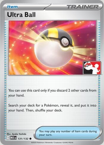 Ultra Ball 131/80 — Play! Pokemon Prize Pack Series 9