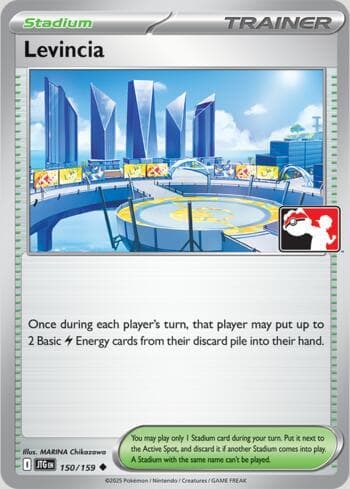 Carta Levincia 150b/80 do set Play Pokemon Prize Pack Series 9 — Pokémon TCG | Bynx